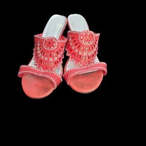 Pierre Dumas high heel sandal size 9 VGC